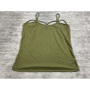 Aveto‎ Top Womens 3X Green Sleeveless Tank Camisole